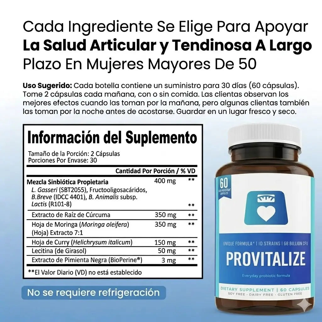 Probiótico Natural para la Menopausia